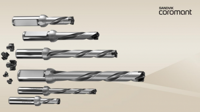 树立“即插即用”可换刀钻头标杆 山特维克可乐满推出CoroDrill DE10，以卓越性能成就大批量孔加工